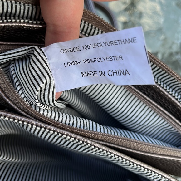 EUC Rose gold mini crossbody purse - Picture 10 of 14